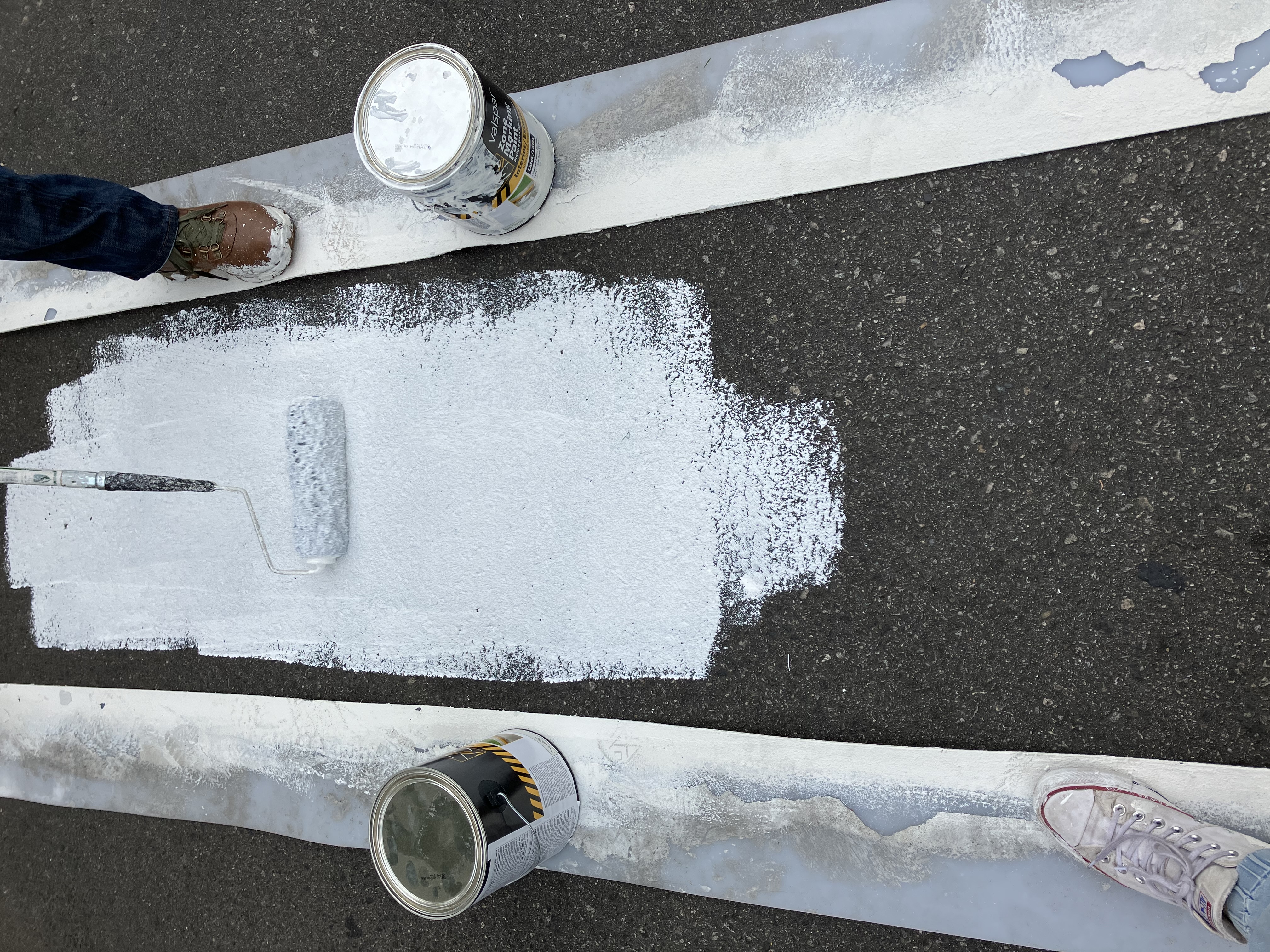 Crosswalk Collective LA is painting crosswalks instead of waiting